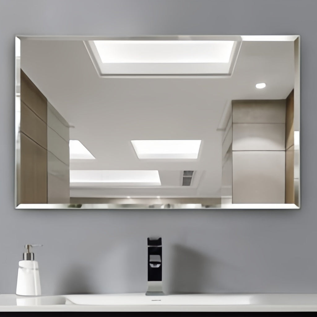 Espejo de Baño Rectangular Biselado 5mm Ebolution