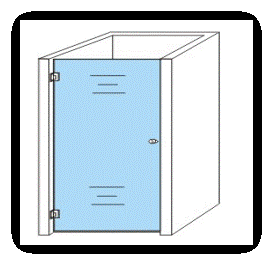 Mampara Abatible 1500x1850 8mm EBolution