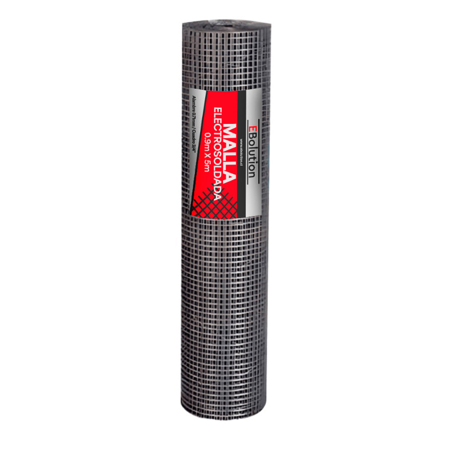 Malla Electrosoldada 0,9mx5m(A0,71mm/C3/4") Ebolution