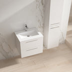 Mueble de Baño 2 Cajones Blancos Ebolution
