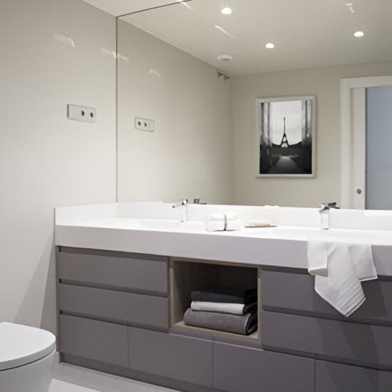 Espejo de Baño Rectangular a muro 4mm Ebolution